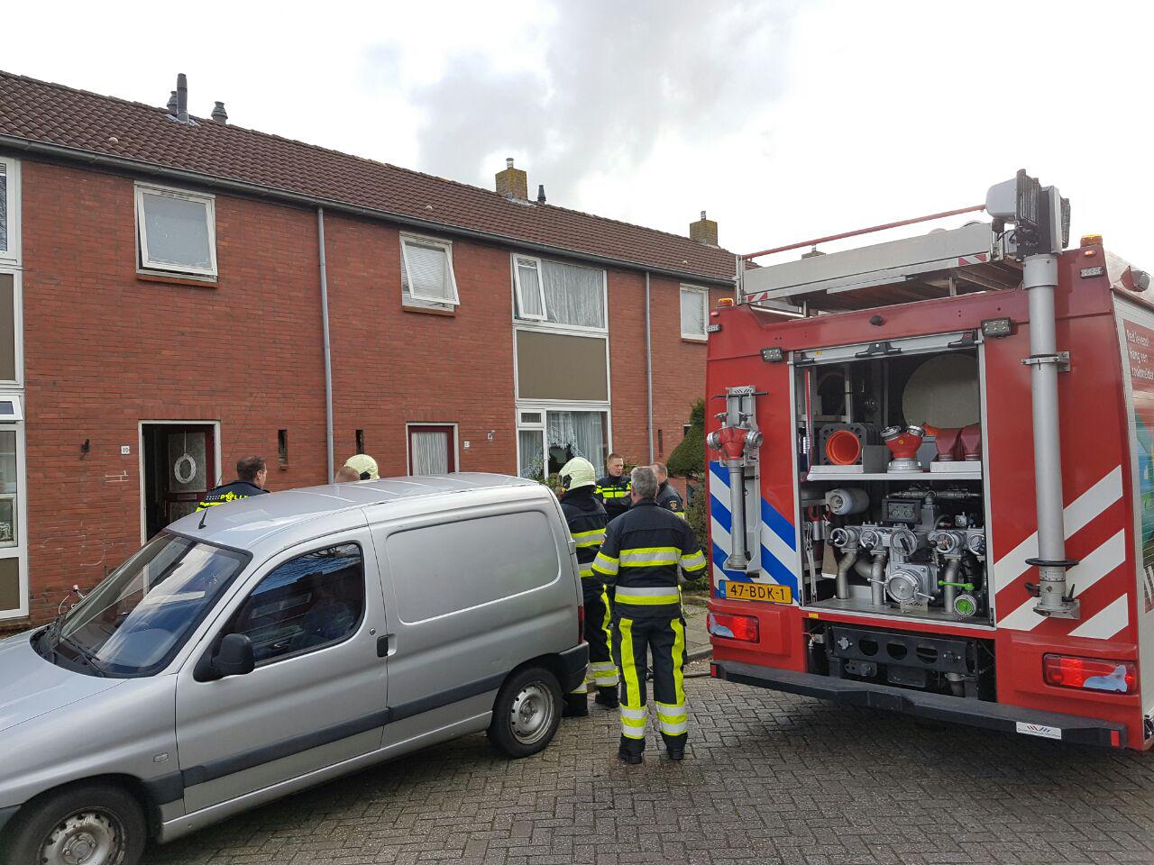  Gaslucht in woning aan Hanegraaffweg Noardburgum