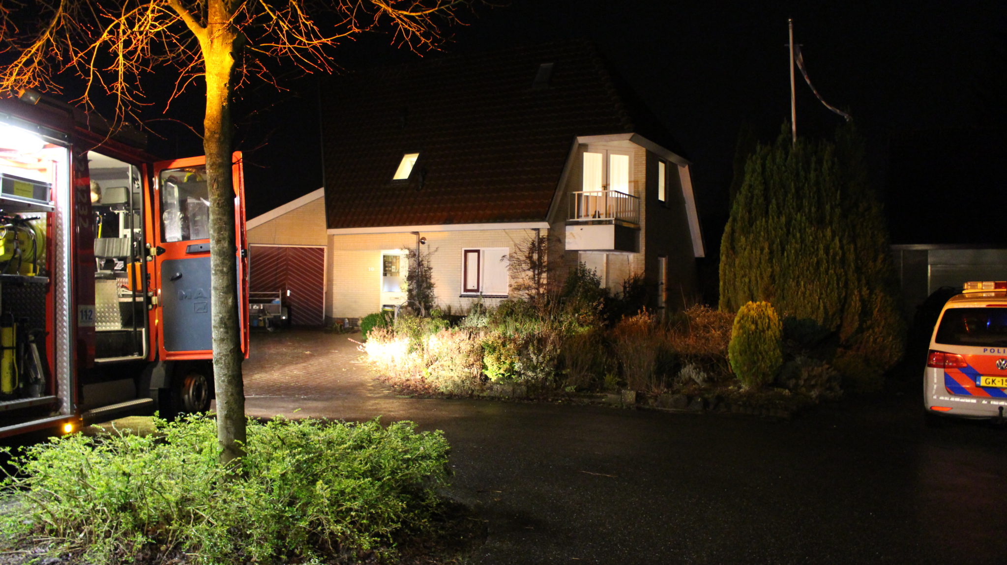 112-dokkum Gaslucht in woning het Woudven