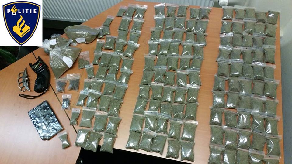 112-dokkum Man uit Opeinde aangehouden met onder andere 138 zakjes wiet