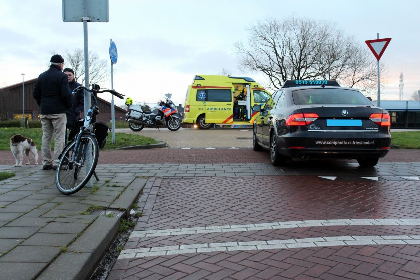  Fietser gewond op kruising Kapellaan met Strobosserweg Dokkum
