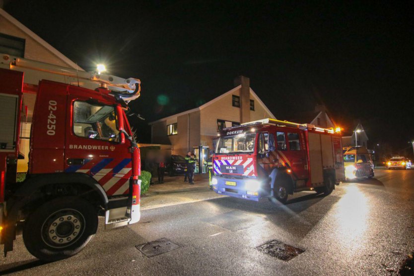  Slaapkamerbrand in Dokkum door bewoners geblust