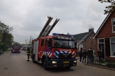 112-dokkum Brandweer Dokkum assisteert bij schoorsteenbrand Kollum