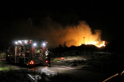 112-dokkum Twee chalets op camping verwoest door brand